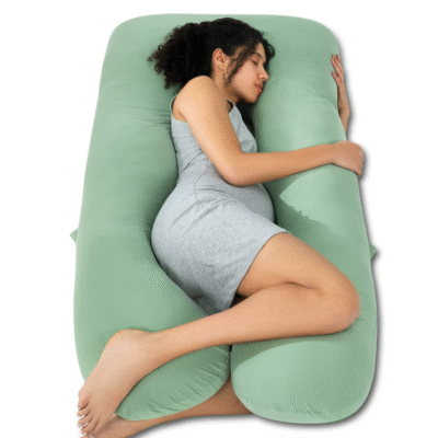 Full body pregnancy pillow for comfortable sleep and support during pregnancy – available online in India