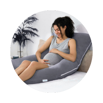 Premium U-shaped maternity pillow for pregnant women – PlayTots India
