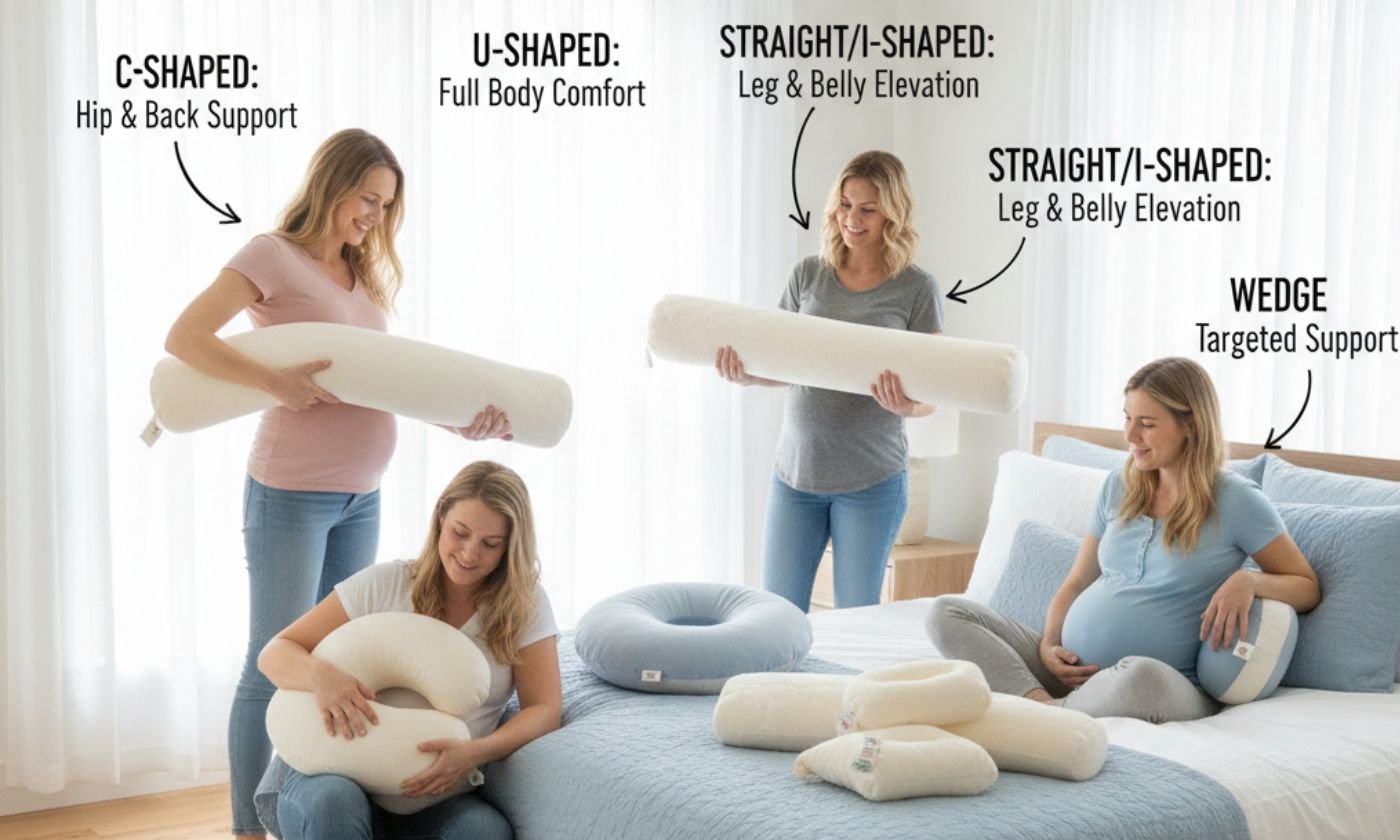 How to Choose the Right Pregnancy Pillow for Your Body Type