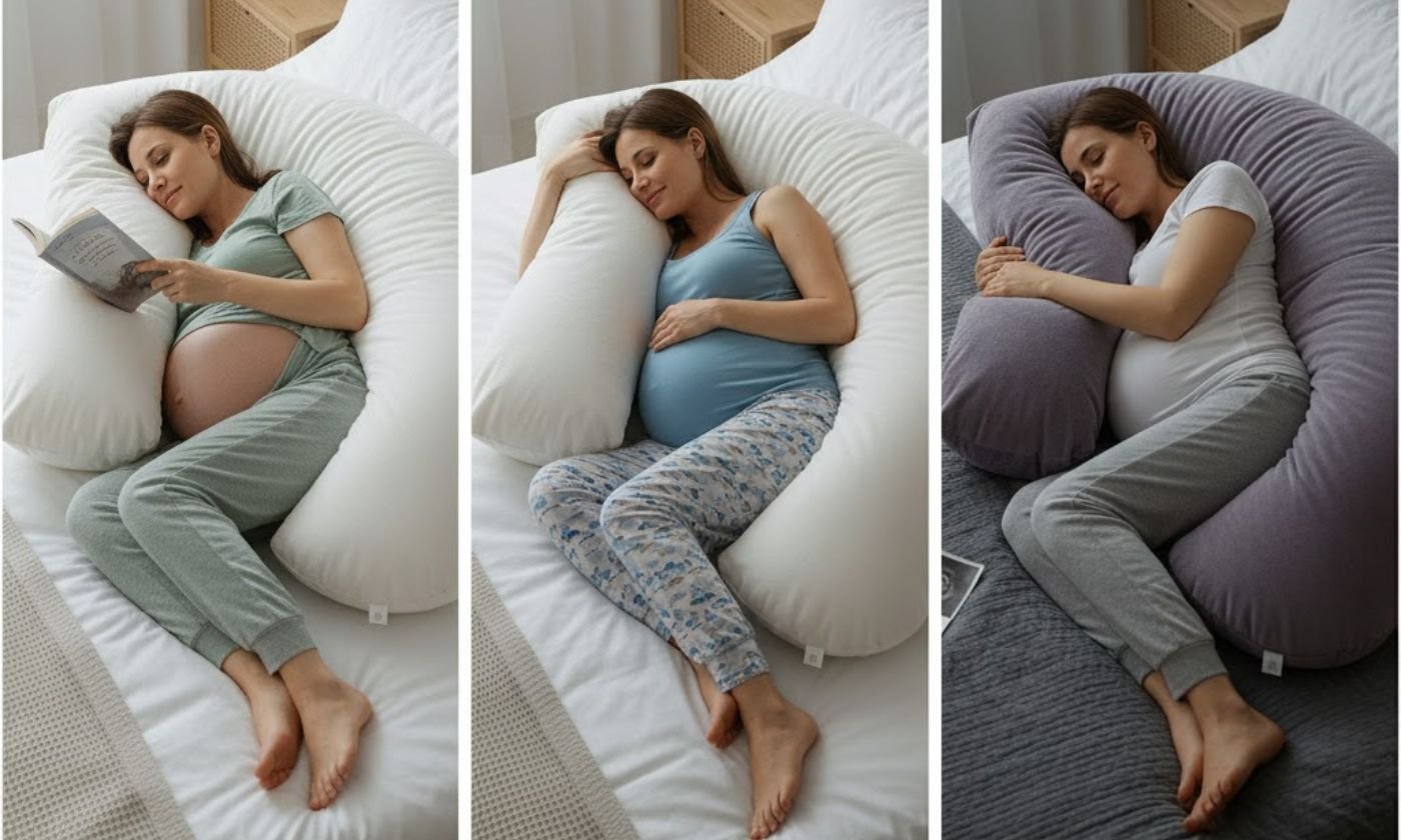 How to Use a Pregnancy Pillow in Each Trimester