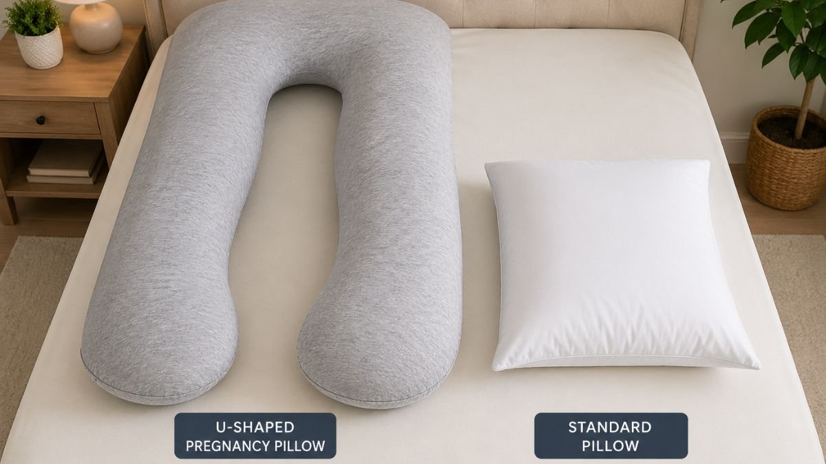 Pregnancy Pillow vs Normal Pillow: The Real Design and Support Differences