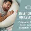 Full-body pregnancy pillow providing support for a non-pregnant side sleeper