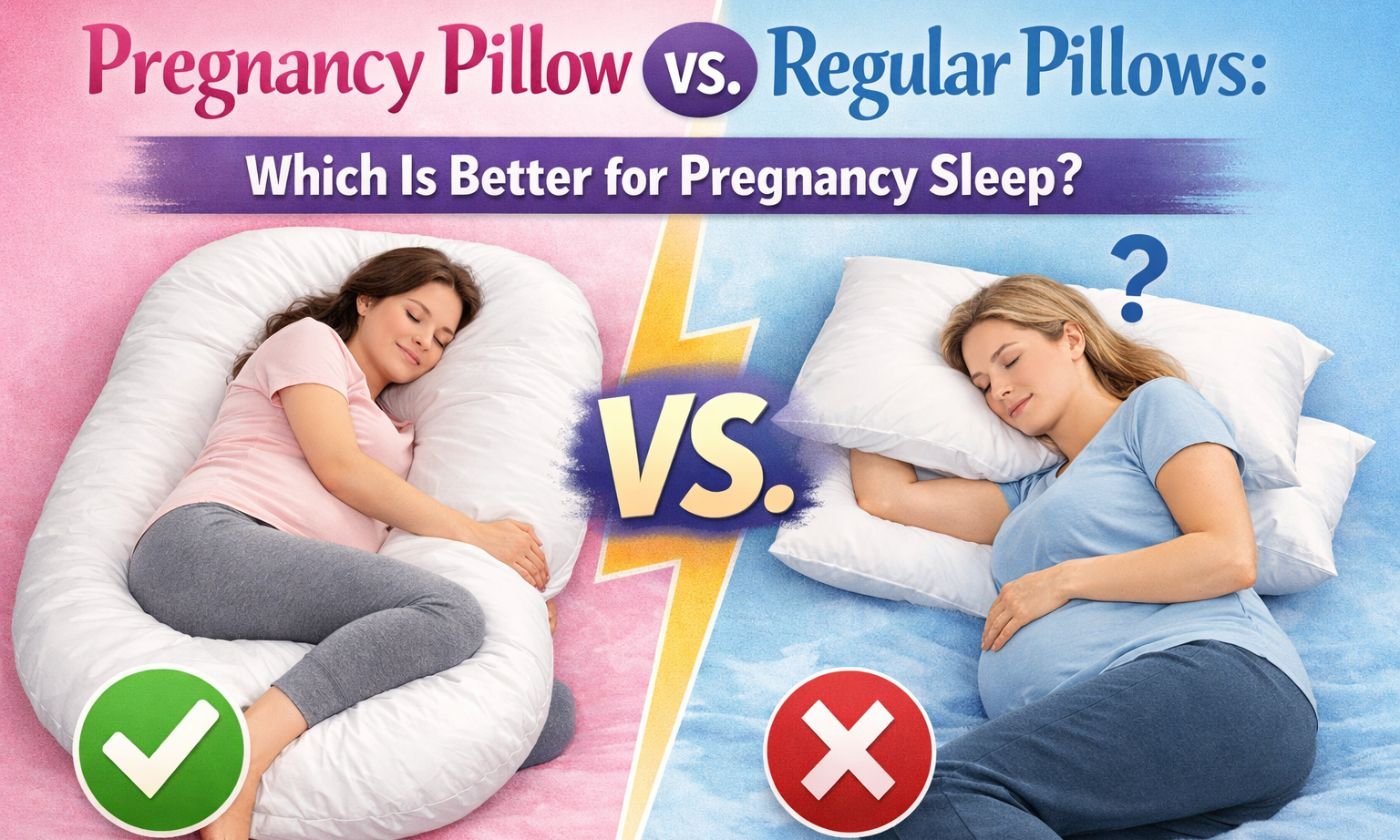 Pregnancy Pillow vs Regular Pillows: Which is Better for Sleep?