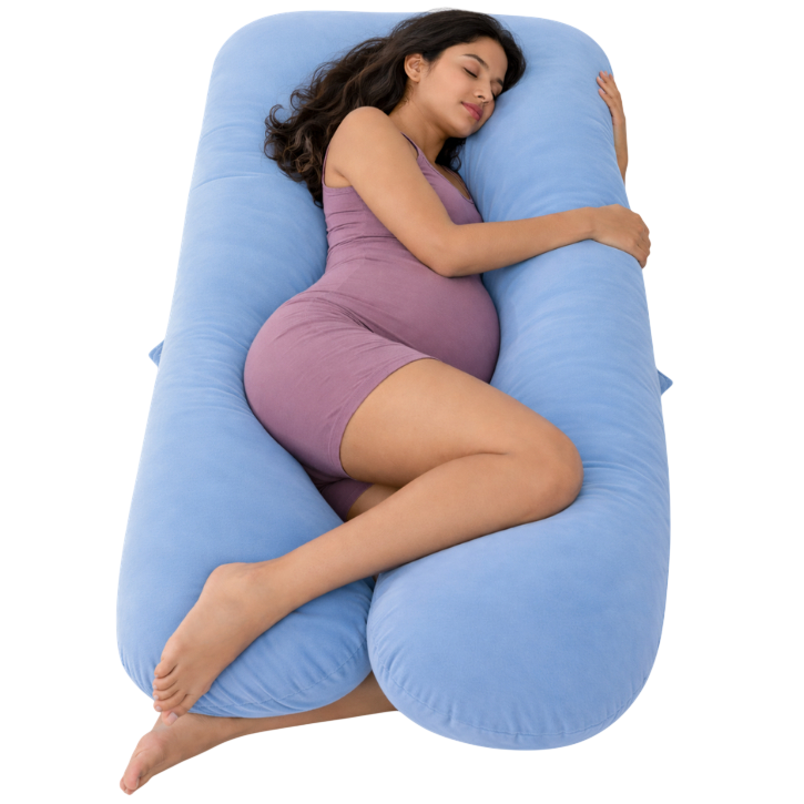 best maternity pillow for pregnancy sleeping comfort and body support