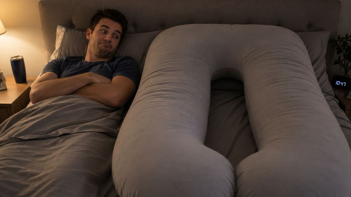 Husband vs Pregnancy Pillow: Who Really Gets More Bed Space?