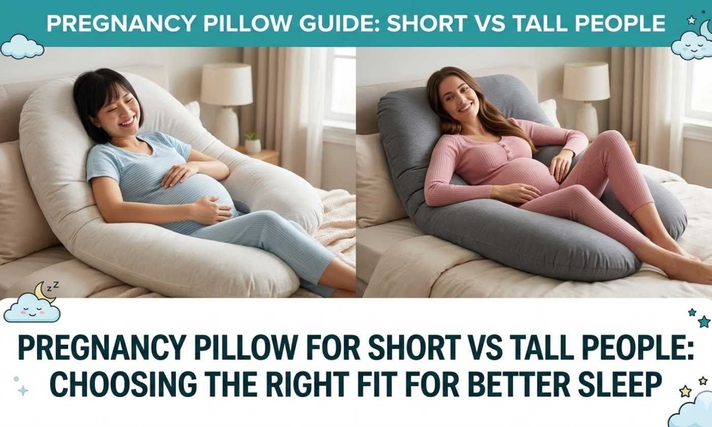 Pregnancy Pillow for Short vs Tall Women – How to Choose the Right One